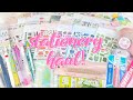 HUGE STATIONERY HAUL! ✨ | Stickers, Pens, Washi + More | Stationery Pal Haul ♡