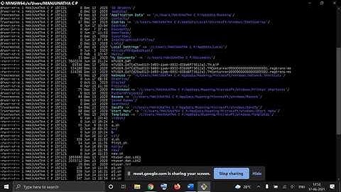 Write a script to find the number of directory files and ordinary files in the current directory