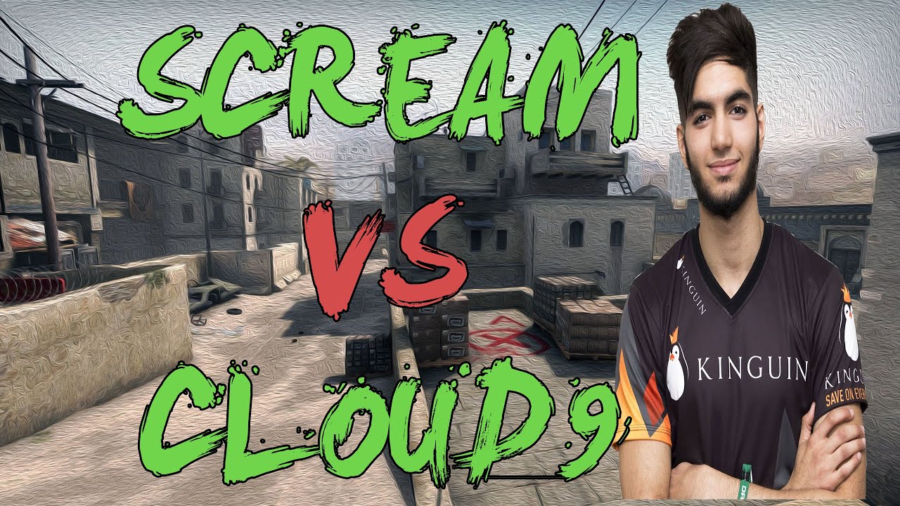 CSGO: POV Kinguin ScreaM vs Cloud9 (23/18) dust2 @ ESL One Cologne 2015 ...