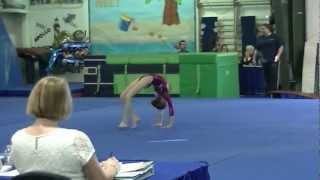 Emily Carter Beach Meet 2013:  Floor Exercise
