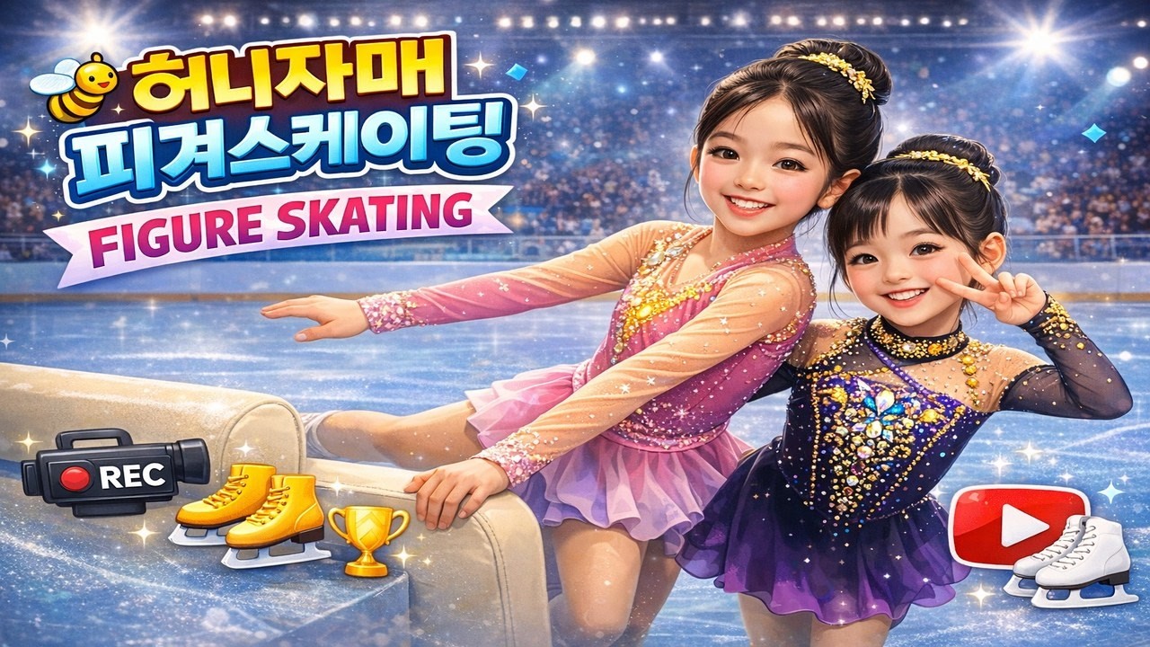 [허니자매] 초1 피겨스케이트 발표회