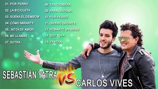 Sebastián Yatra y Carlos Vives mix EXITOS enganchados sus mejores canciones