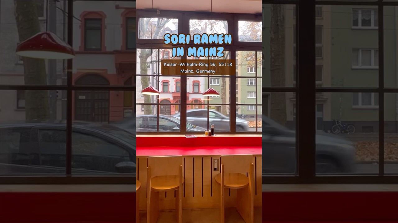 Das beste Ramen-Restaurant in Mainz🇩🇪       