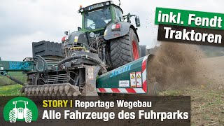 Peter Junker Forst- und Flurwegebau im Einsatz | Fendt Traktoren & Liebherr Bagger | Spezialtechnik