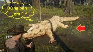 Red Dead Online #2 - Thợ Săn Đích Thực Game Offline, Cá Sấu Gặp Bỏ Chạy =)) screenshot 5