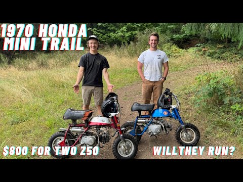 We Picked up 2 Honda Trails: Let’s get Ol Blue Ready to Race