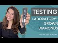 Laboratory-grown diamonds v. Multitester. Unexpected results! Testing diamonds