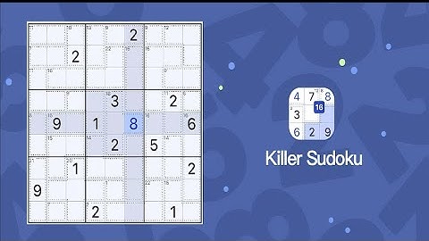 Killer Sudoku - Puzzle Games (by Guru Smart Holding) IOS Gameplay Video (HD)
