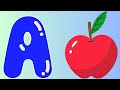 The ABC Phonics Song - Toddler Learning Videos: "A is for Apple a a Apple B is for Baby b b baby