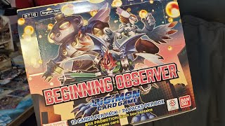 Let's Open a Digimon BT16 Beginning Observer Booster Box!