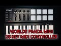 Comment configurer le contrleur midi 25 touches worlde panda mini