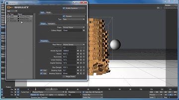 Lightwave 3D Bullet Dynamics - Keva Planks Tower Building and Destruction - Part Two