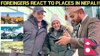 FOREIGNERS REACT TO NEPAL!! | FUNNY RESULTS!