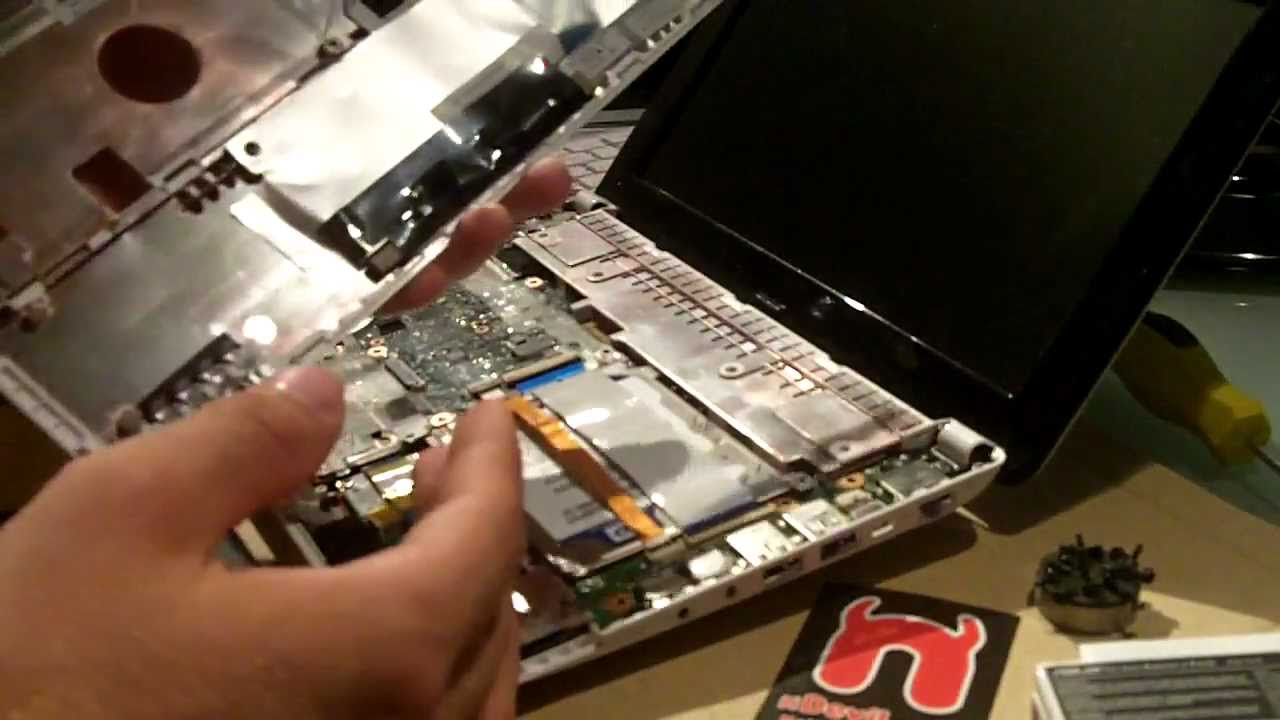 Asus Eee Pc 1015b Ram Upgrade And Hdd Youtube