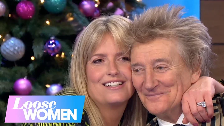 Penny Lancaster Googles Sir Rod Stewart's Birthday...
