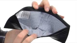 Ben Sherman Gingham Emb Billfold Wallet SKU#:8230183