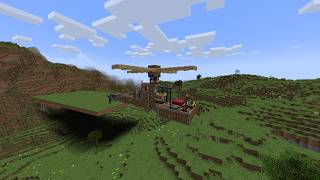 How to Build a Helicopter in Minecraft! 🚁 | Create: Aeronautics