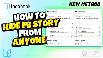 How to hide facebook story from anyone on Laptop/PC 2024