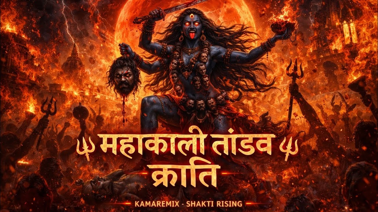 MAHAKALI TANDAV 🩸 Shakti Trance 2026 | Kali Mantra | Dark Festival Drop | KAMAREMIX