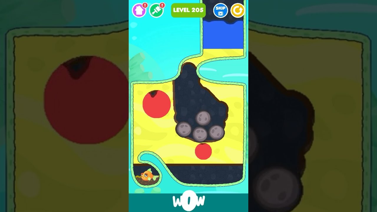 Save the Fish Gameplay Level 205