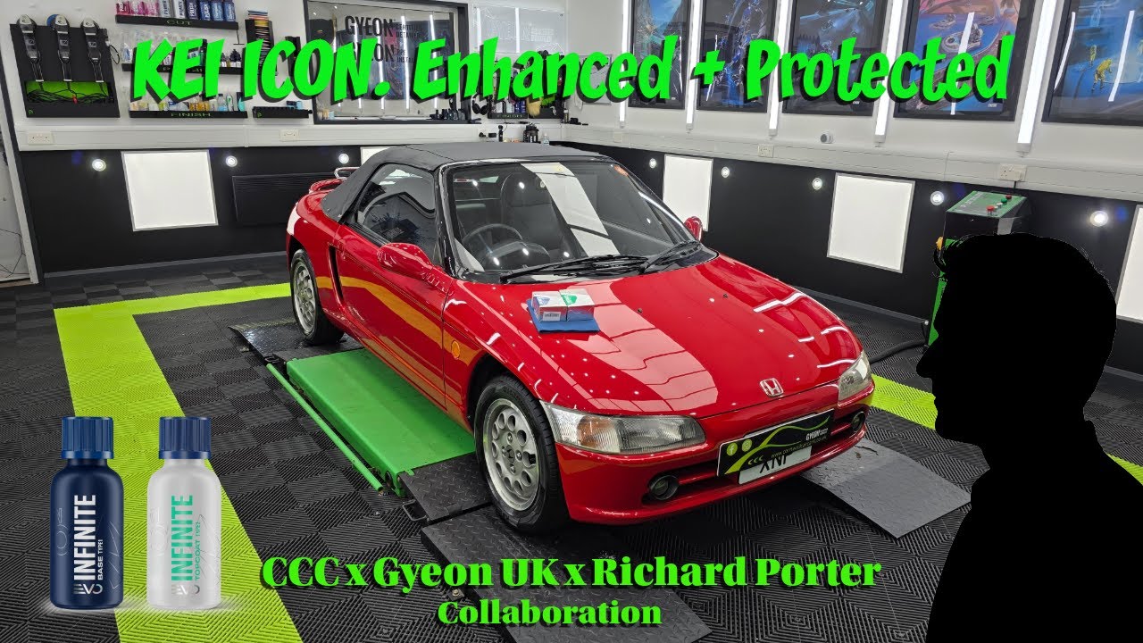 Tiny Legend, Infinite Shine | 1991 Honda Beat Collaboration x GYEON ft. Richard Porter + CCC