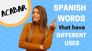 Spanish Verb ACABAR - 4 Interesting Uses