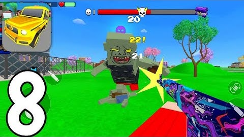 Gangs Wars: Pixel Shooter RP - Gameplay Walkthrough Part 8 - Rampage Level 1-15 (Android, iOS)