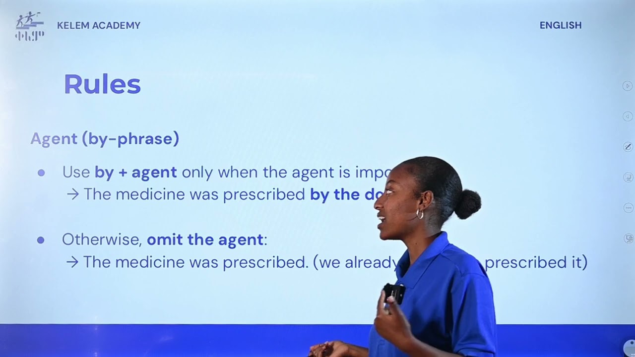 3.3. Passive voice in Health Campaigns  : English Grade 12