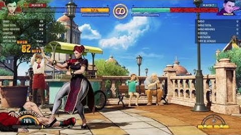 FATAL FURY: City of the Wolves CHUN-LI COMBO 82 HIT