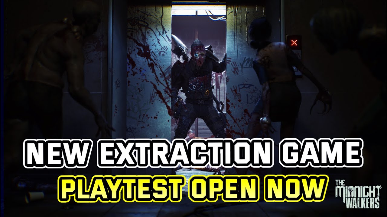 New Zombie Extraction Game Open Playtest Today! | The Midnight Walkers