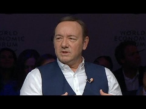Kevin Spacey Davos'a Konuk Oldu