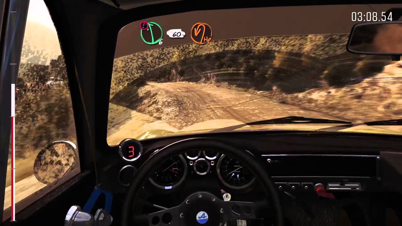 DiRT Rally Argolis, Griechenland E4 Fourkéta Kourva Alpine A110 YouTube