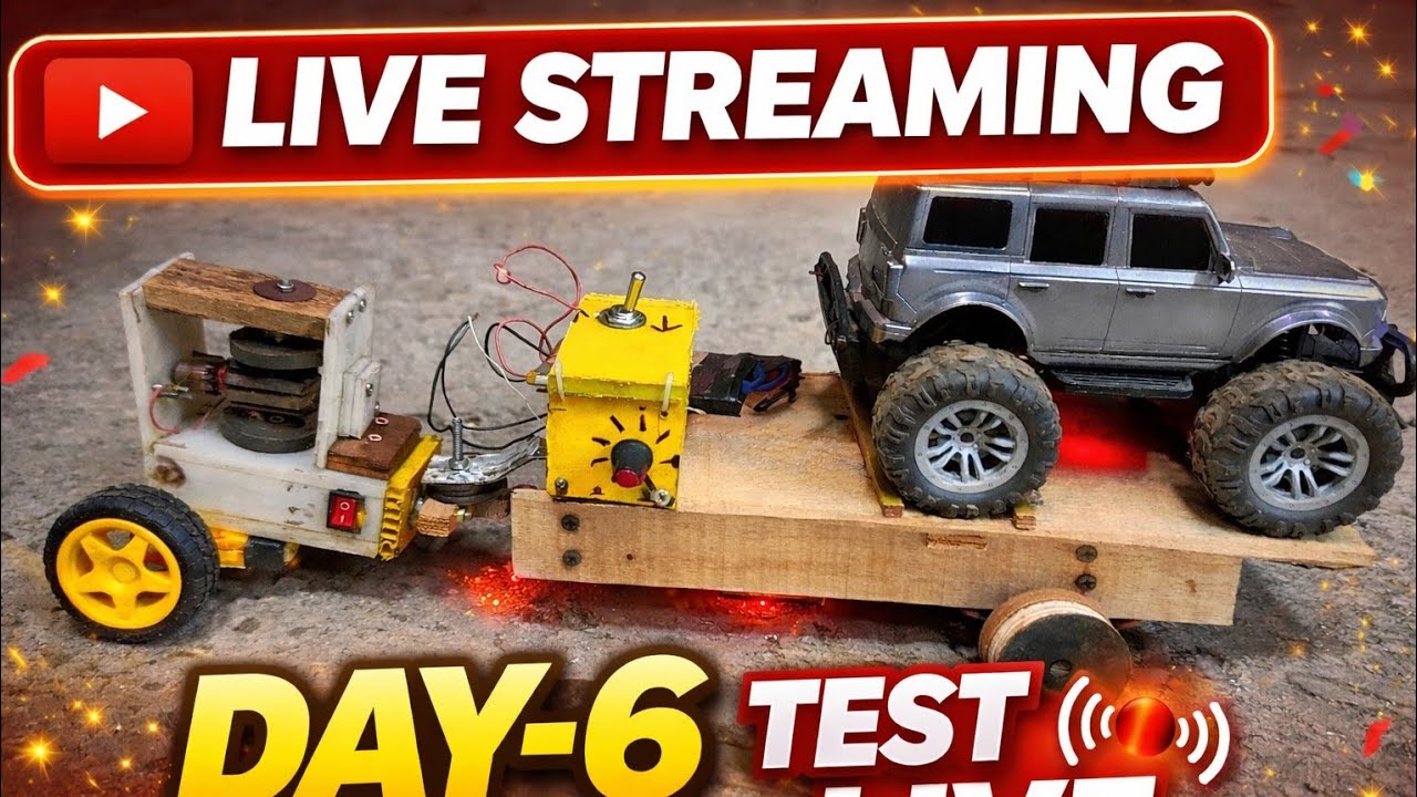 DAY of Experiments is live! day-6 making amazing mini trolley carrier 🔥