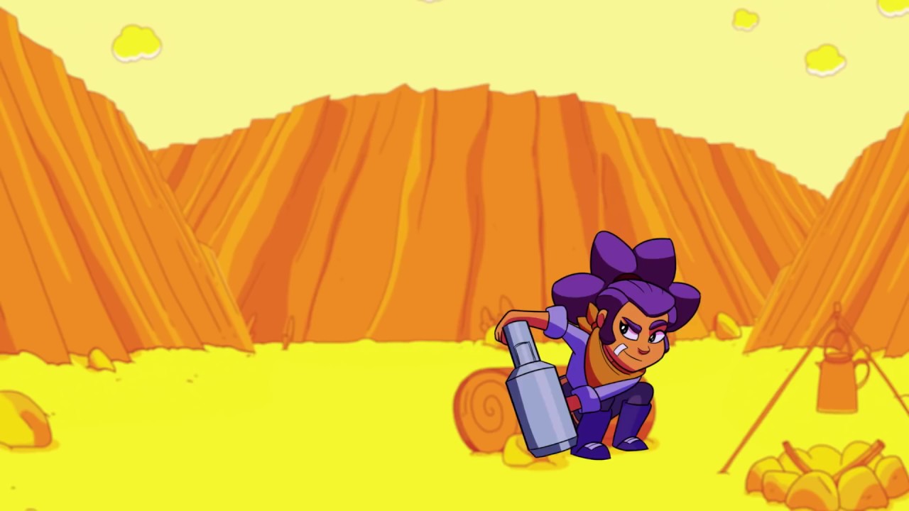 Нарисовать шелли из brawl stars