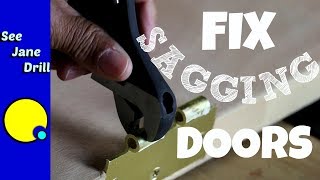 How to Fix a Sagging Door