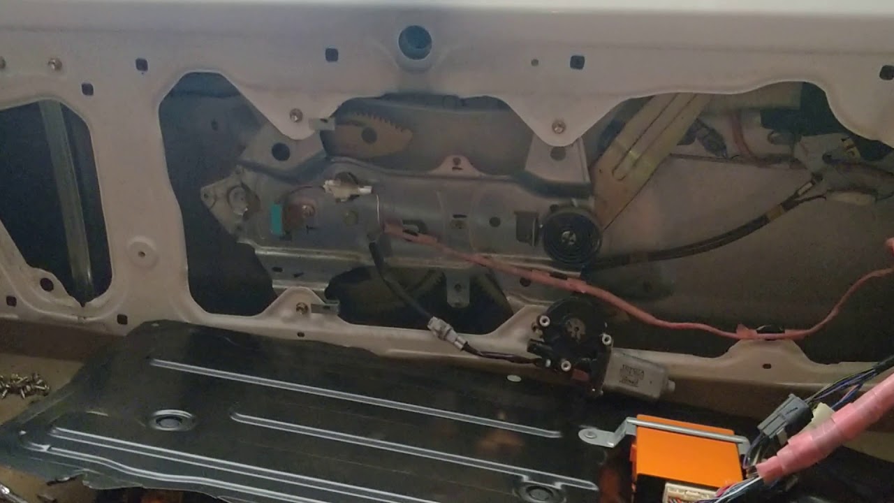 2000 4runner rear window motor troubleshoot - YouTube