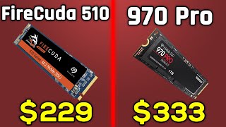 Seagate FireCuda 510 vs Samsung 970 Pro vs 970 EVO Plus vs WD Black SN750