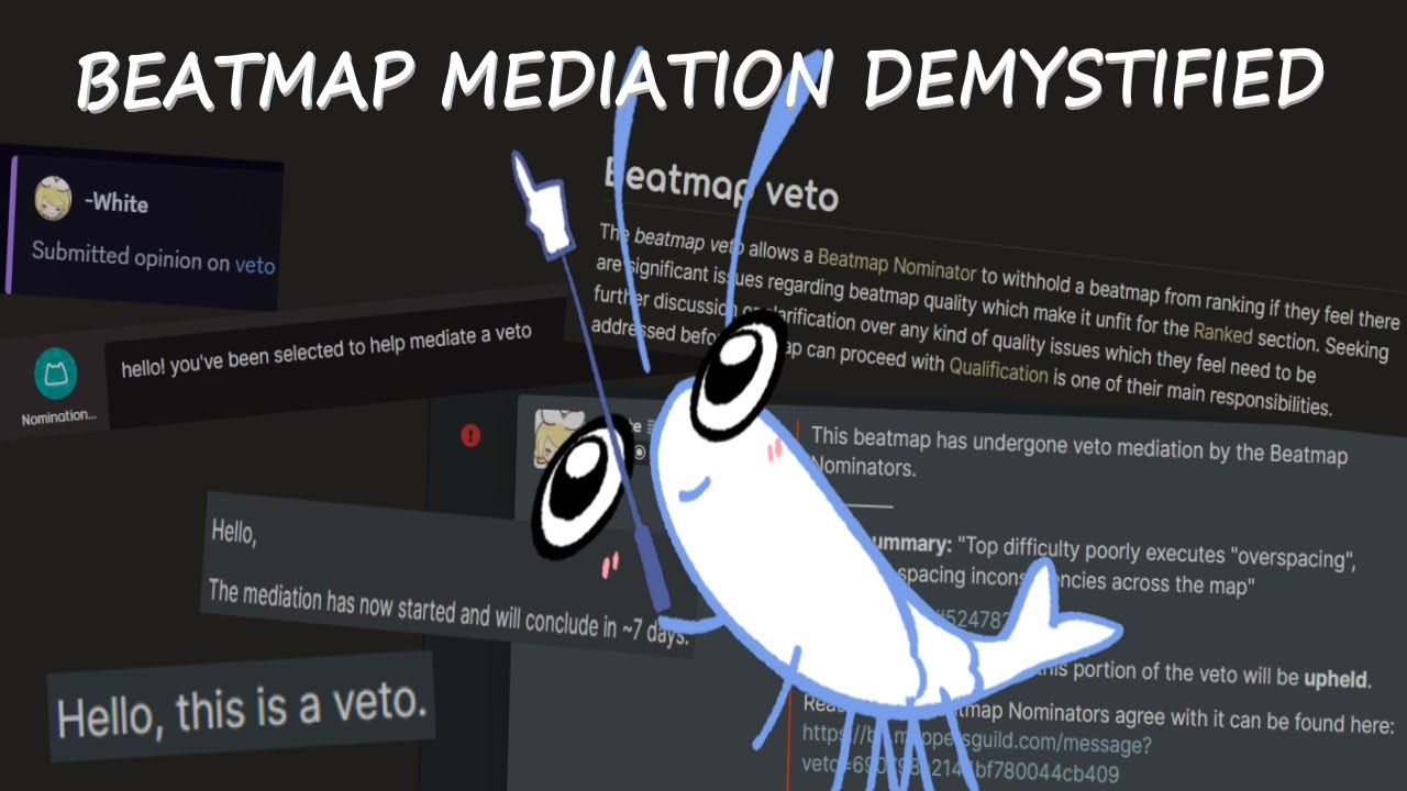 NAT Explains How The Veto & Veto Mediation Process Works | osu! Mapping ...