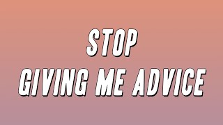 Lyrical Lemonade, Jack Harlow, Dave - Stop Giving Me Advice (Lyrics)