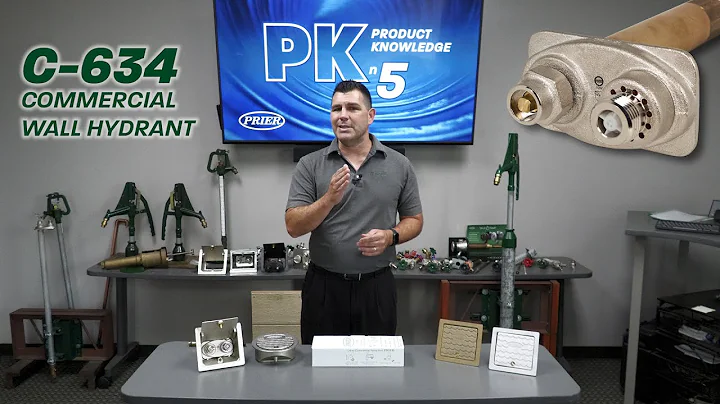 PRIER PKn5 for C-634 Commercial Wall Hydrant