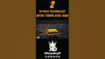 Hi-tech Technology Intro Template 2 For YouTube technology Channel 2022 No Copyright+ Free Download