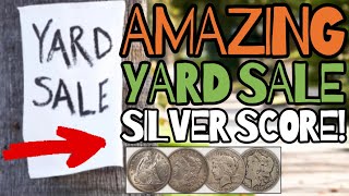 AMAZING YARD SALE SILVER SCORE!