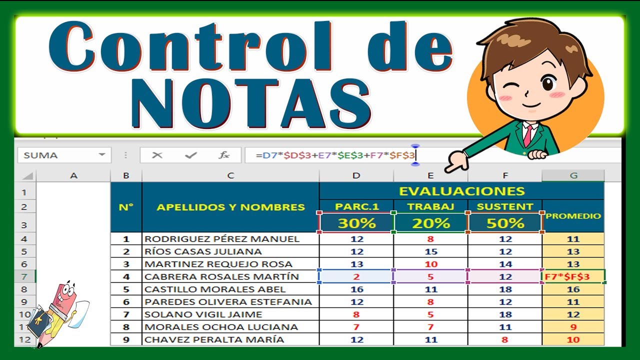 Cómo hacer sumas en excel