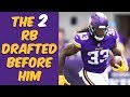 Who Were The 2 Running Backs Drafted Before Dalvin Cook? Where Are They Now?