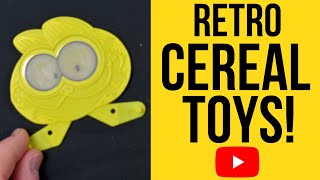 Time-Travel Through Retro Cereal Toys