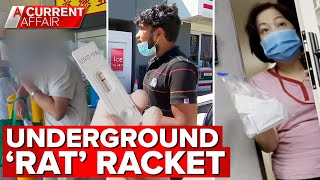 Inside the underground market of rapid antigen tests | A Current Affair