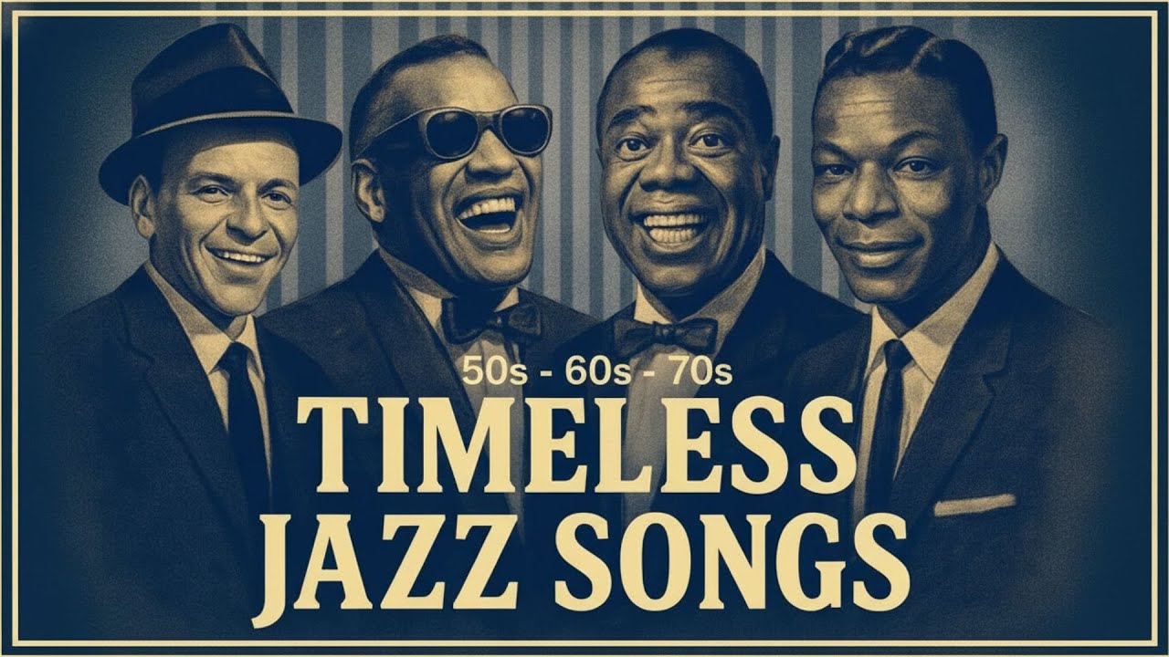 Classic Jazz Legends 🎷 Timeless Sinatra, Armstrong, Nat King Cole | Vintage Mood Playlist