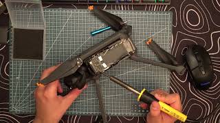 DJI Mavic 3 front right arm replacement tutorial