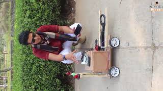 Advance mine and metal detector robotic vehicle for the defense forces [ with program and working ]