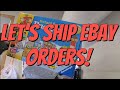 Shipping Dozens of eBay Orders in One Day